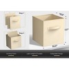 Sorbus 11 Inch Cube Storage Organizer Bins - 6 Pack - image 4 of 4