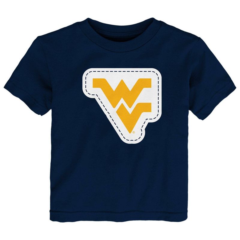 NCAA West Virginia Mountaineers Toddler Boys&#39; Short Sleeve T-Shirt, 1 of 2
