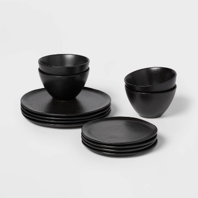 Nora Black White Luxury Dinnerware Set