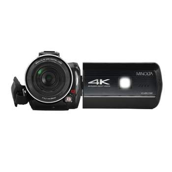 Minolta® MN4K40NV 4K Ultra HD 16x Digital Zoom IR Night Vision Video Camcorder