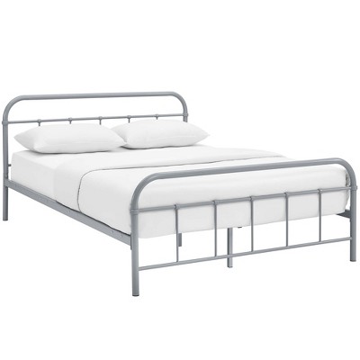 Modway Maisie Queen Stainless Steel Bed Frame