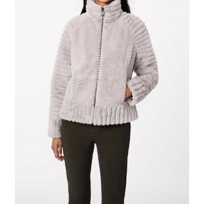 Women's Unreal Mink Fur Bomber Jacket - BERNARDO