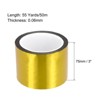 Unique Bargains Self-Adhesive Gap Sealing Metalized Tape for Graphic Art - 2 of 4