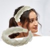 Unique Bargains Women's Mesh Rhinestone Chain Faux Crystal Headbands Hair Accessories 1.1 Inch Wide 1 Pc - 2 of 4