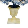 Tree Artificial Christmas 4-Piece Set,Garland, Wreath and Set of 2 Entrance Trees X-mas with LED Lights, Christmas Tree - 4 of 4