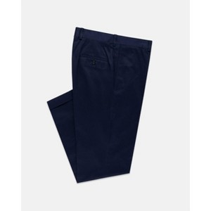 Lomsoe navy drill cloth trousers classic fit - 1 of 1
