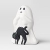 Ghost with Cat Ceramic Character Decorative Sculpture - Hyde and EEK! Boutique™ Off-White - 3 of 3