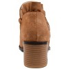 Journee Collection Women's Lennie Slip On Stacked Heel Booties - 3 of 4