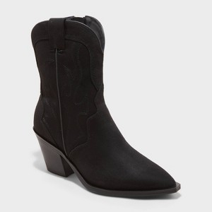 Women's Jacey Western Ankle Boots - Universal Thread™ - 1 of 3