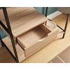 Metal Clothes Rack Open Wardrobe Free Standing with One Drawer Hanging Clothes Rod ¨C Light Brown - 3 of 4