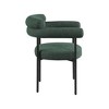 Meridian Furniture,Blake Boucle Fabric Dining Chair, Set of 2 - 4 of 4