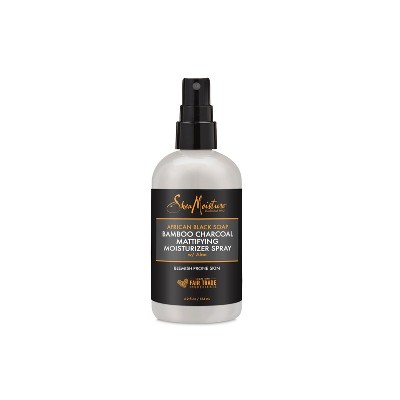 SheaMoisture African Black Soap Bamboo Charcoal Mattifying Moisturizer Spray - 4.2 fl oz