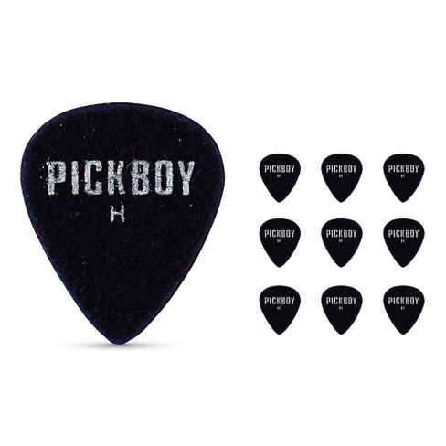 Pick Boy Felt Guitar Picks Hard 10 Pack : Target