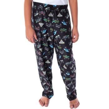 Monster Jam Boys' Monster Truck Allover Pattern Sleep Pajama Pants