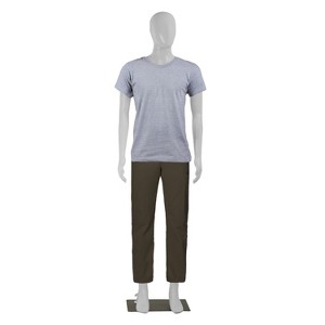 BestMassage Male/Female Mannequin Full Body Display Stand Dress Form Sewing Manikin, White - 1 of 4