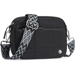 Crossbody Bags for Women Lightweight Puffer Shoulder Bag Travel Purses with Wide Strap - 1 of 4