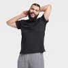 Men's Short Sleeve Performance T-Shirt - All in Motion™ Black S