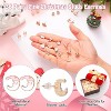 36 Pairs Pink Christmas Earrings Bulk for Women Funny Weird Dangle Drop Earrings Studs Cute Xmas Gifts Jewelry Sets - 2 of 4