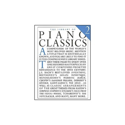 Music Sales Library Of Piano Classics 2 By Appleby