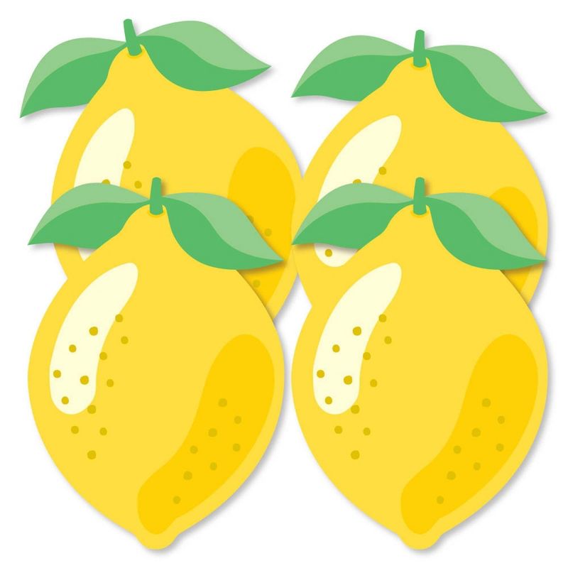 Big Dot of Happiness So Fresh - Lemon - Decorations DIY Citrus Lemonade Party Essentials - Set of 20, 2 of 6