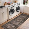 COZONY Floral Runner Rug, Washable Vintage Carpet w/ Non-Slip Backing for Bedroom, Entryway or Kitchen - 3 of 4