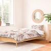 Deny Designs Melly Terpening Happy Crustacean Pattern Twin/Twin XL Duvet and Sham Set (2-3pc Set) - 2 of 4