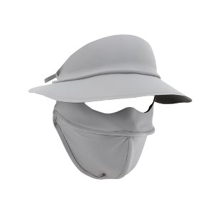 Unique Bargains Cycling Full Face Mask Brim Design Neck Cover 1 Pcs - 1 of 4