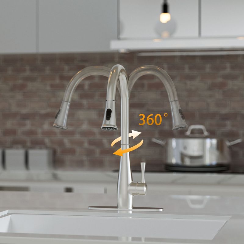 Homlux Pull Down Kitchen Faucet, 5 of 9
