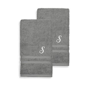 Linum Home Textiles 100% Turkish Cotton 2PC Denzi Bath Hand Set - 1 of 1