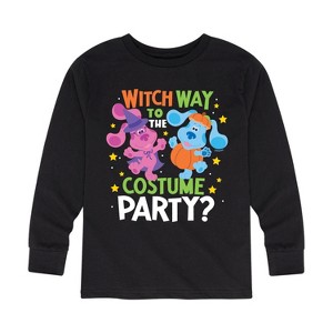 Boys' - Blue's Clues & You! - Witch Way To The Costume Party Long Sleeve Graphic T-Shirt - 1 of 4