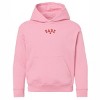 The Juniper Shop Embroidered Babe Heart Youth Hoodie - 2 of 4