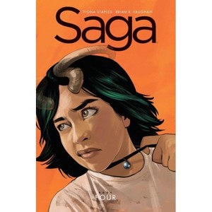 Saga Book Four - by  Brian K Vaughan (Hardcover) - 1 of 1