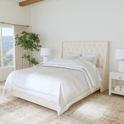 Gilford Wingback Bed in Linen - Threshold™
