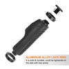 Unique Bargains Rubber Non-Slip Fit 7/8" Handlebar Grips 2 Pairs with Hex Wrench 5.28" - 4 of 4