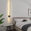 POWLIG LED Dimmable Aluminum Wall Sconce with 350 Degree Rotation (Set of 2) - 2 of 4