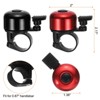 Unique Bargains Aluminum Loud Crisp Clear Sound Mini Bicycle Bells 2 Pcs - 2 of 4