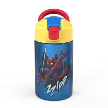  THERMOS FUNTAINER 12 Ounce Stainless Steel Vacuum Insulated  Kids Straw Bottle, Spiderman: Thermoses: Home & Kitchen