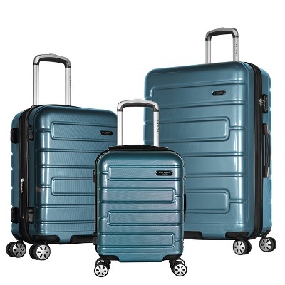 Olympia USA Nema 3pc Hardside Expandable Spinner Luggage Set