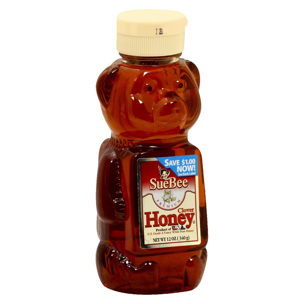 upc-018700000404-sue-bee-clover-honey-bear-12-oz-upcitemdb