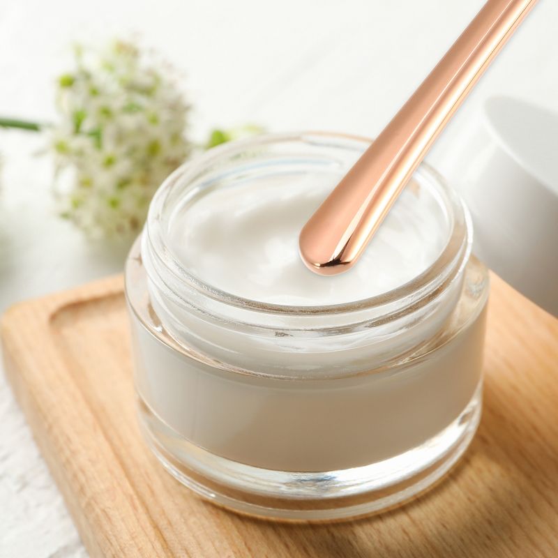 Unique Bargains Eye Cream Massage Sticks Beauty Scoop Makeup Spatula Mini Spoon for Facial Cosmetic Face Cream 2.32"x0.30" 4 Pcs, 2 of 7