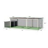 Large Outdoor Wooden Chicken Coop with Nesting Box and Waterproof Roof, Outdoor Hen House for Backyard Poultry Farming – The Pop Home - 4 of 4