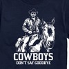 Men's - Yellowstone - RIP Cowboys Don't Say Goodbye Short Sleeve Graphic T-Shirt - 2 of 4