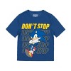 Sonic The Hedgehog Don't Stop 2-Pack Boy's Crew Neck Short Sleeve Performance Tee Combo Set - 2 of 4