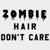 Women's Lost Gods Halloween Zombie Hair Don't Care Scoop Neck - 2 of 4