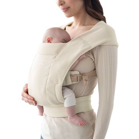 Ergobaby Embrace Cozy Knit Newborn Carrier Cream Target