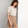 Lands' End Women's Short Sleeve Wide Rib Polo - 4 of 4