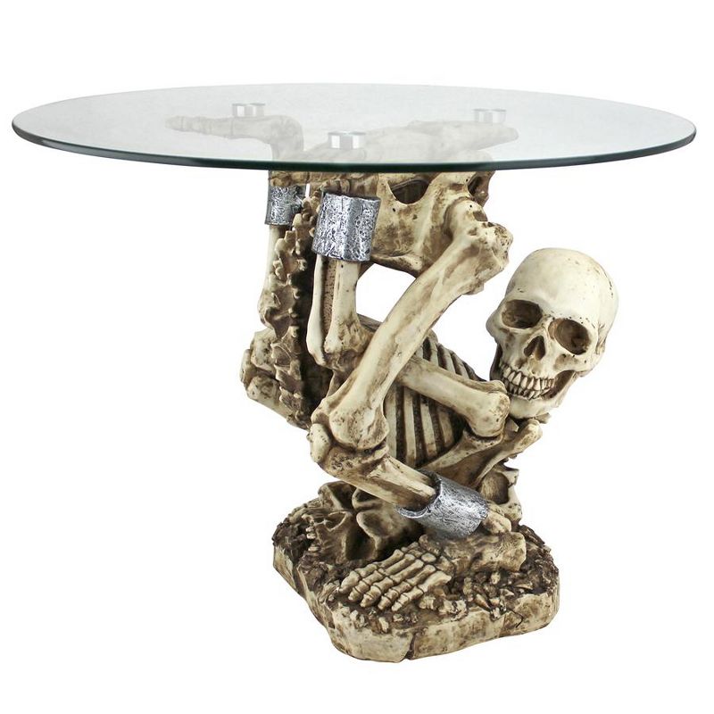 Design Toscano The Contortionist Skeleton Side Table, 2 of 7