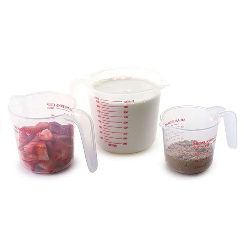 Norpro 4-Cup Capacity Plastic Measuring Cup (4 Pack), 4 of 6
