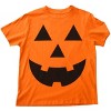 #followme Halloween T-Shirt for Women Skeleton & Pumpkin - 100% Cotton - 4 of 4
