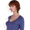 Alilang Short Curly Fluffy Wig with Layered Messy Style for Women  Synthetic Heat-Resistant Hair, 8 Inch , Orange - 3 of 4